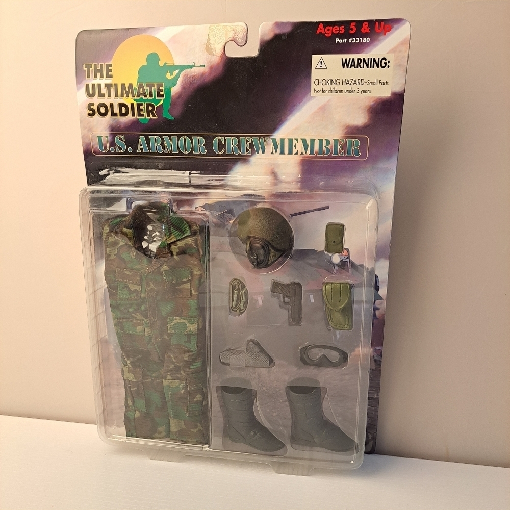 The Ultimate Soldier US Armor Crewmember Uniform Set by 21st Century Toys